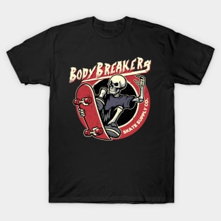 Bodybreakers Skate Supply Co. T-Shirt